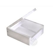 Мотыльница пенопласт квад.двойная (Три кита)