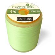 Монтажная нить FLYFISHER 6/0 LUMI в ассортименте