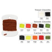 MMJ-5 Материал Tinsel Chenille pearl 2,0м AKARA