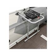 Опора сиденья регулируемая на шайбах леера