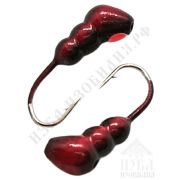 Мормышка Муравей с отверст. краш. 3,0 0,6гр 19458