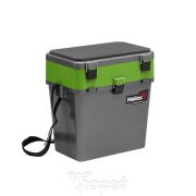 Ящик зимний Helios серый/салатовый (HS-IB-19-GH)