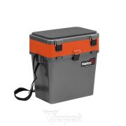 Ящик зимний Helios серый/оранжевый (HS-IB-19-GH)