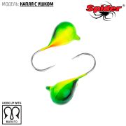 Мормышка Spider d 4,0 мм Капля с ушком