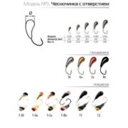 Мормышка Dixxon чесночинка с отвер d3