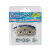 Ножи для ледобура ICEBERG-130L Мокрый лед синие