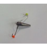 Ведьма 0,6гр диаметр 2,5 2 крючка