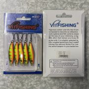 Блесна зимняя с фосфором тройник