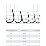 Крючки Iseama-4X в ассортименте