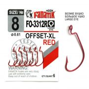 Крючки офсетные FO-3312R Fanatik шт.